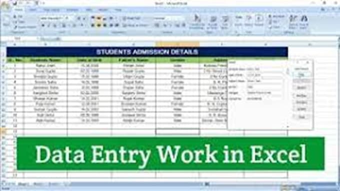 Gig Preview - Do accurate data entry, web research, copy paste and excel data entry jobs