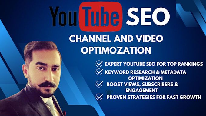 Bestseller - be your best youtube video SEO expert and channel manager