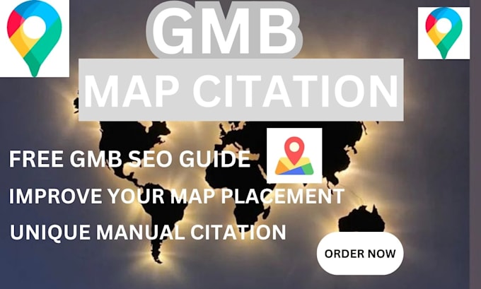 Gig Preview - Create unique gmb map citation, local SEO , UK citation , local citation