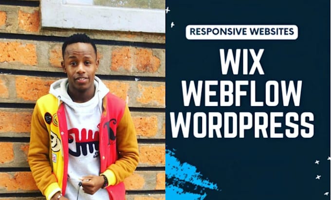 Gig Preview - Design or redesign webflow wix,  wordpress websites