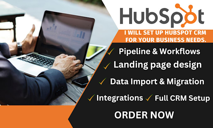 Gig Preview - Set up hubspot CRM for your business needs