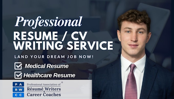 Gig Preview - Write medical resume healthcare resume nursing resume pharmacy resume writing