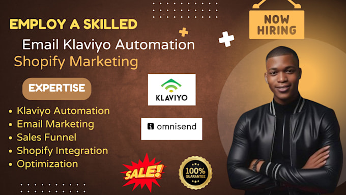 Gig Preview - Set up klaviyo flows and email marketing to boost shopify sales