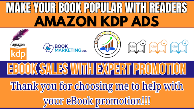 Bestseller - do book promotion and ebook marketing using amazon KDP ads