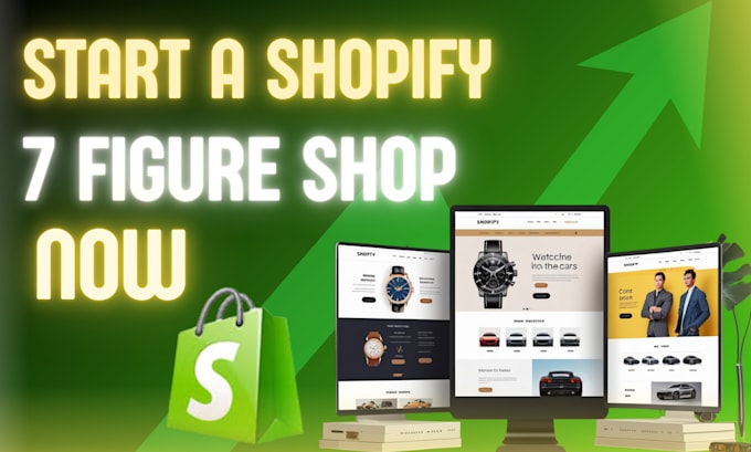 Gig Preview - Design, redesign shopify dropshipping and ecommerce store