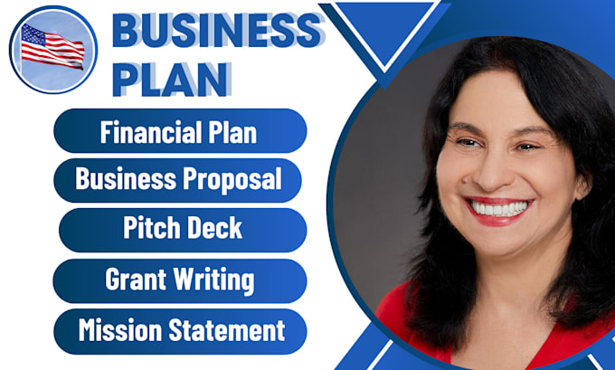 Gig Preview - Prepare investor ready business plan, financial plan, pitch deck and proposal