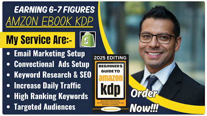 Gig Preview - Setup amazon kdp ads ppc campaign ebook or book promotion amazon book marketing