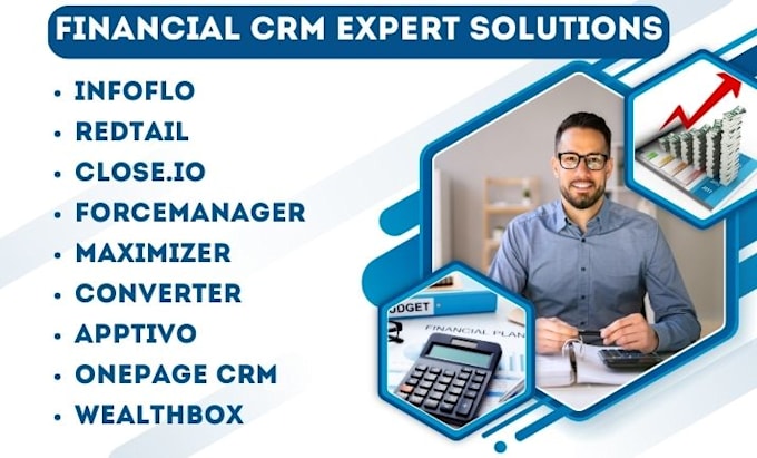 Gig Preview - Forcemanager infoflo closeio financial CRM automation maximizer apptivo onepage