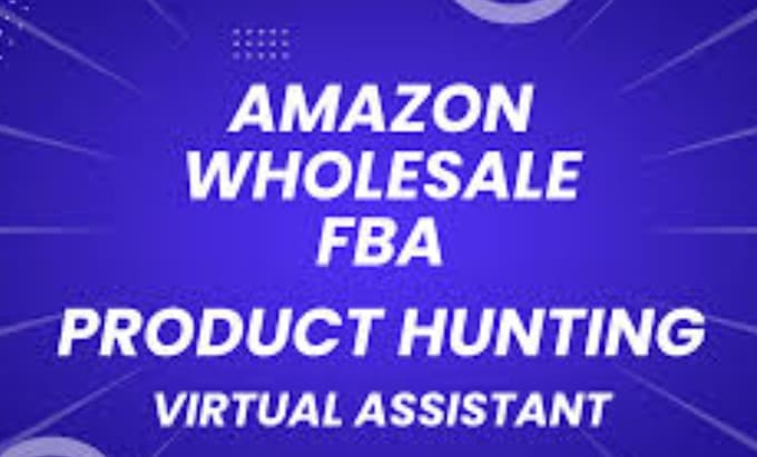 Gig Preview - Do amazon fba, amazon brand hunting, amazon related service