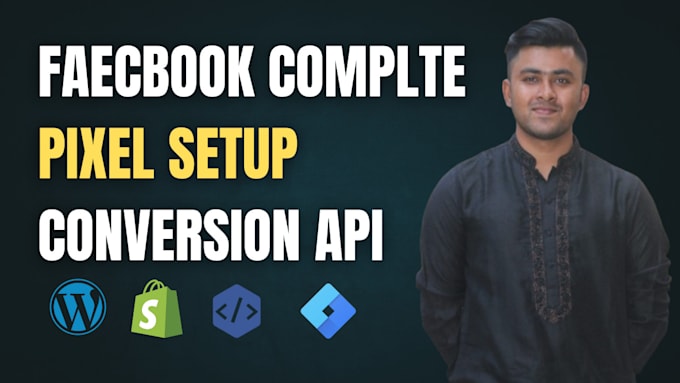 Gig Preview - Set up facebook pixel and conversion API for server side tracking