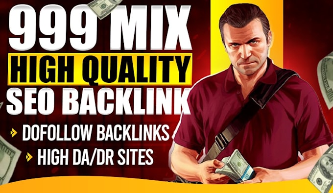 Gig Preview - 999 dofollow SEO mix backlinks to boost your rank website