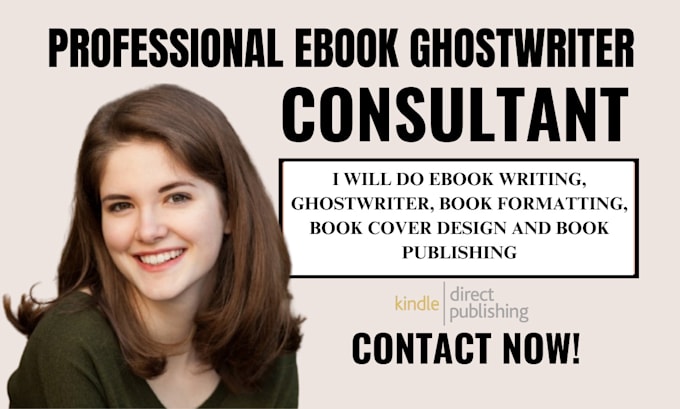 Bestseller - book ghostwriter, ebook writing, book editing and book formatting and book cover