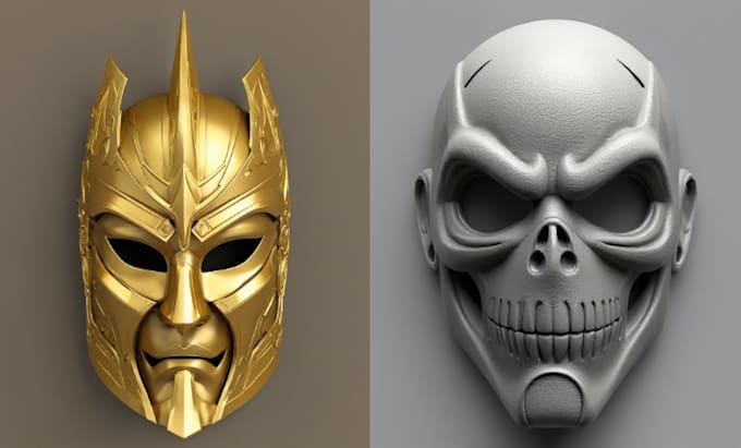 Bestseller - do 3d mask,3d helmet,3d printing, hallowen masks 3d cosplay,3d model, pepakura