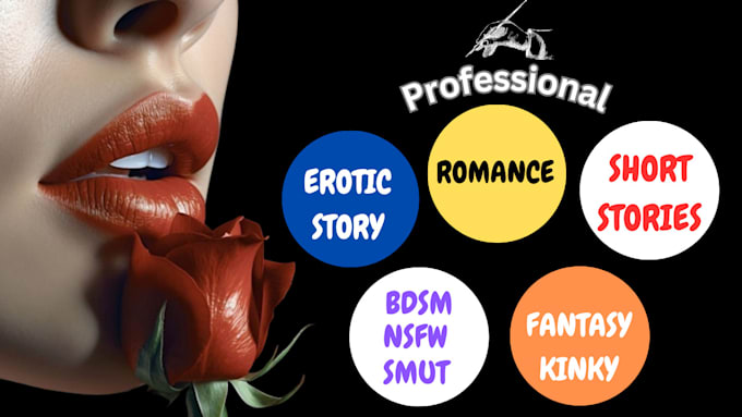 Gig Preview - Write custom erotic story, kinky, romance, nsfw stories ghostwrite fantasy bdsm