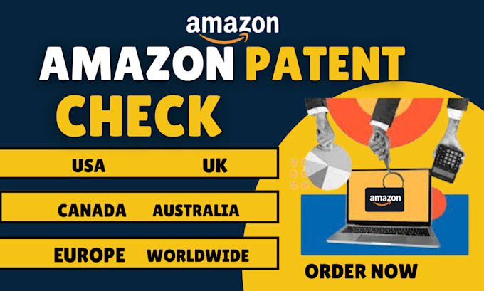 Gig Preview - Do amazon patent check and trademark search worldwide