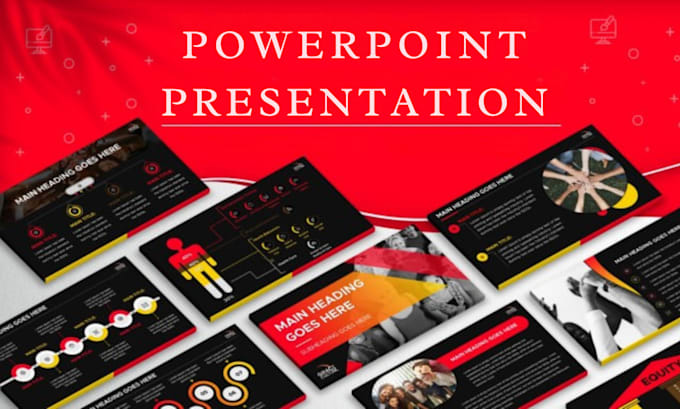 Gig Preview - Revamp make create modern business powerpoint presentation ppt pitch deck design