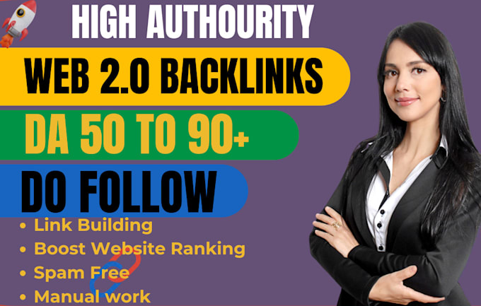 Gig Preview - Build web 2 0 backlink high quality