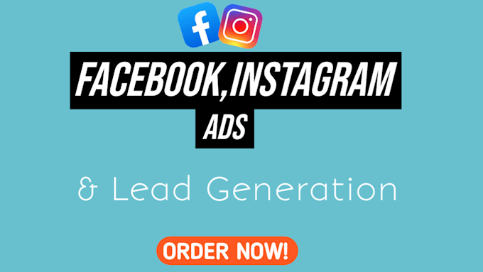 Gig Preview - Run facebook ads,instagram ads and lead generation