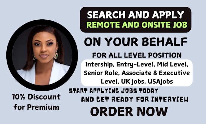 Gig Preview - Find job boost job search apply for remote job by reverse recruit job hunt