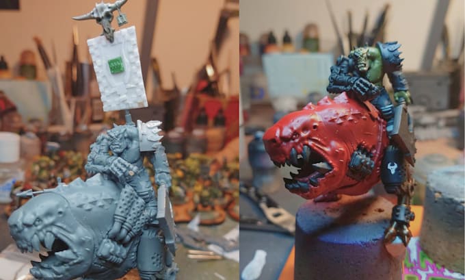 Gig Preview - 3d print and paint your warhammer 40k miniatures figures dnd tabletop aos stl