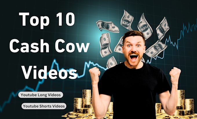 Gig Preview - Create cash cow videos, faceless top10 videos, youtube automation for you