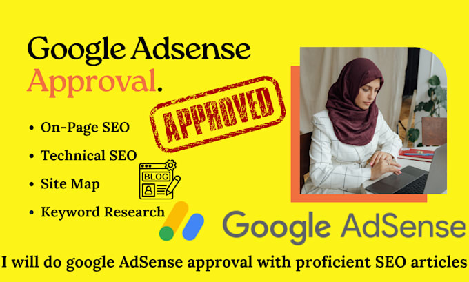 Bestseller - write SEO rich articles for guaranteed adsense approval