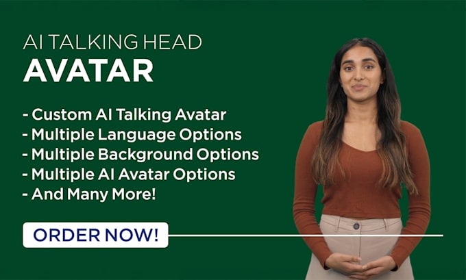 Gig Preview - Create ai spokesperson avatar video for your business