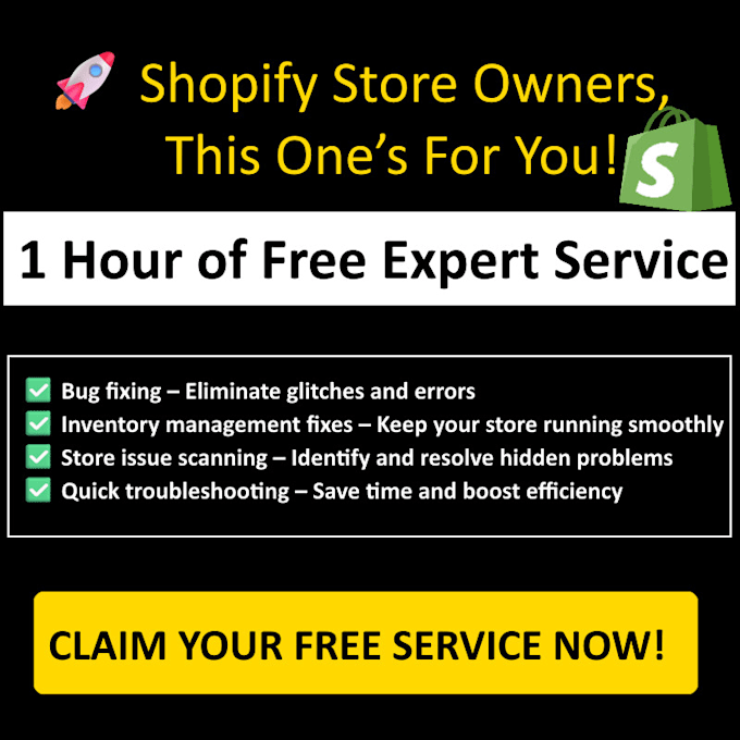 Bestseller - shopify expert developer to build and maintain ecommerce website design