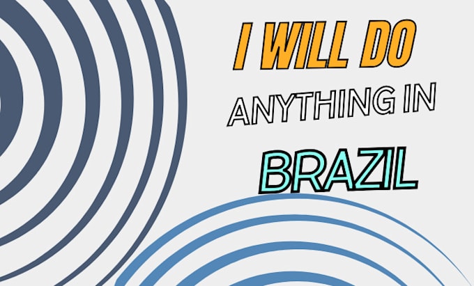 Gig Preview - Do anything in brazil shipping virtual assistant online shopping