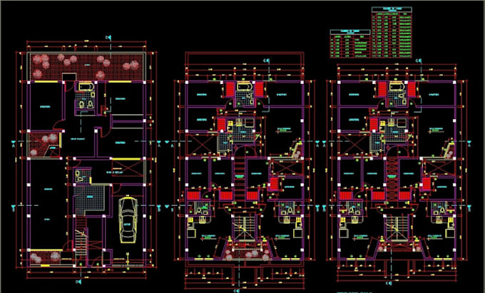 Gig Preview - Design city permit plans for electrical, plumbing, mep, hvac drawings in autocad