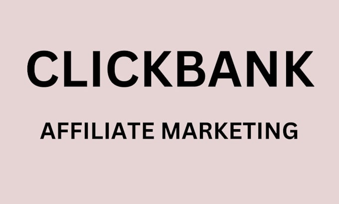 Gig Preview - Promote clickbank affiliate marketing landing page