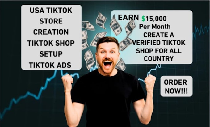 Bestseller - create usa tiktok shop tiktok shop setup tiktok ads setup tiktok shop creation