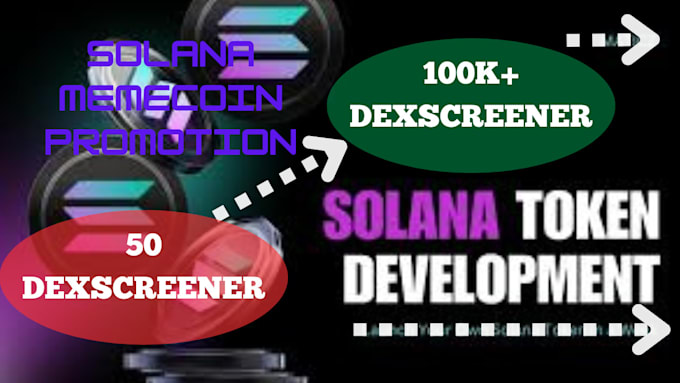 Gig Preview - Do solana meme coin promotion and 100,000 dexscreener users to your token