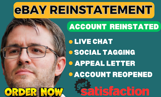 Gig Preview - Reactivate your ebay seller account remove mc011 m172 mc113 restriction