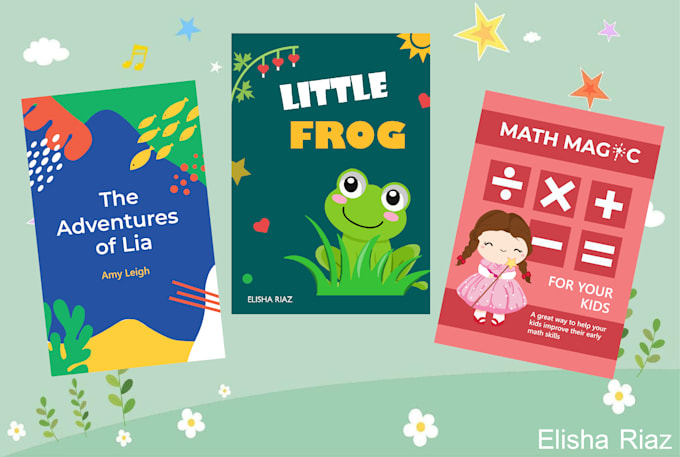 Gig Preview - Do professional creative and children book covers