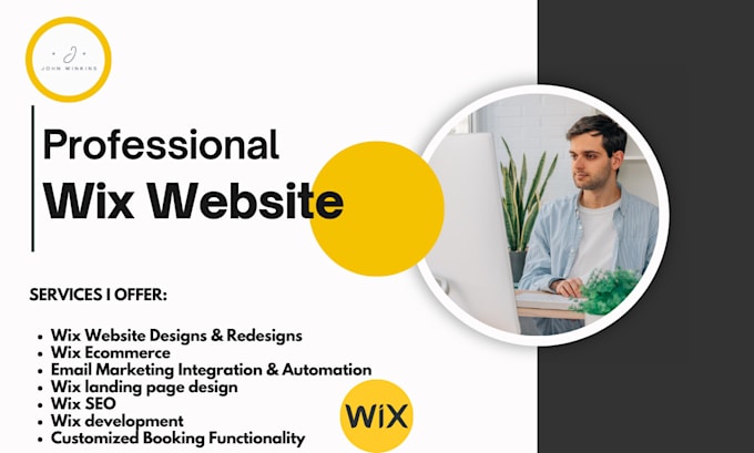 Bestseller - wix website design wix website redesign wix development wix website design