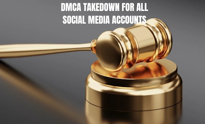 Gig Preview - Takedown harassing defaming report to google,yt,tiktok,fb, ig, reddit ,x by dmca