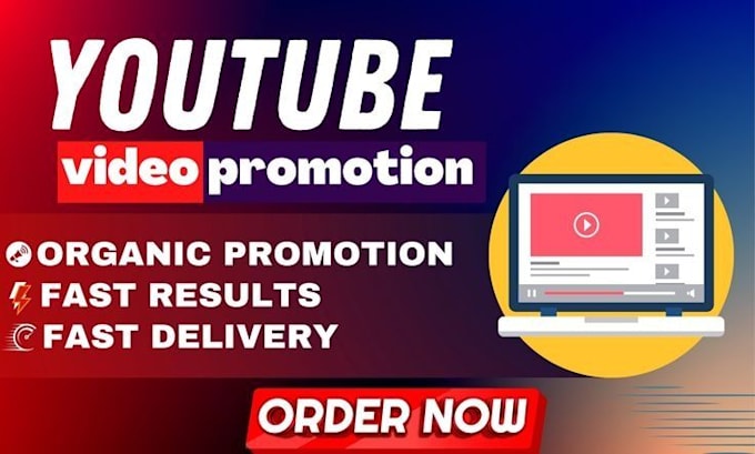 Gig Preview - Do top organic youtube video promotion or channel promotion for monetization