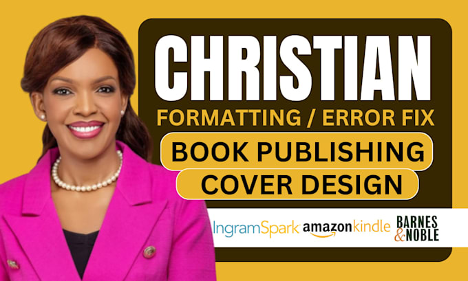 Gig Preview - Do christian book formatting for amazon kdp, journal book publishing on amazon