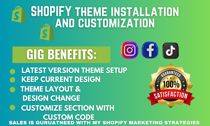 Gig Preview - Be shopify developer shopify coding shopify premium theme fix and error