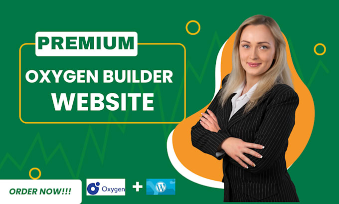 Gig Preview - Develop a custom and responsive wordpress website with oxygen builder