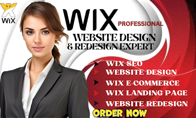 Gig Preview - German wix website design german store wix seo webstore on godaddy shopify