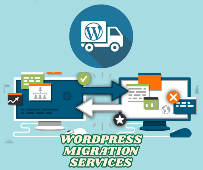 Gig Preview - Migrate your wordpress website to the new hosting