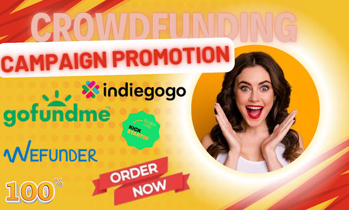 Bestseller - promote, boost kickstarter gofundme indiegogo wefunder crowdfunding campaign