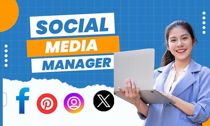 Gig Preview - Be your social media marketing manager