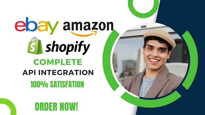 Bestseller - handle all your API integrations and sdk needs ebay, amazon sp API, shopify API