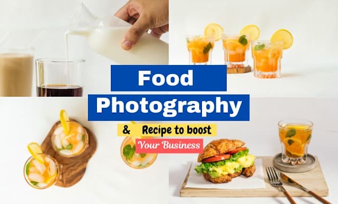 Bestseller - custom food photography and recipes to boost your business