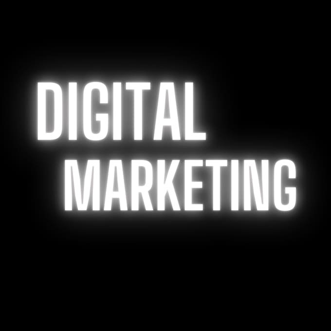 Gig Preview - Be your digital marketing manager and social media manager