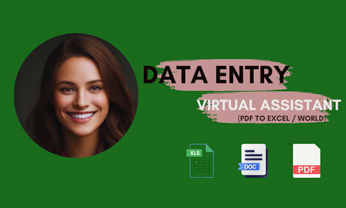 Gig Preview - Do accurate and fast data entry services