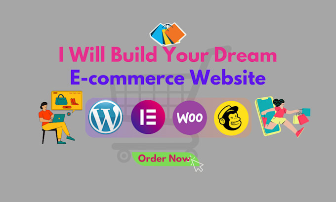 Gig Preview - Build your dream ecommerce website professionally